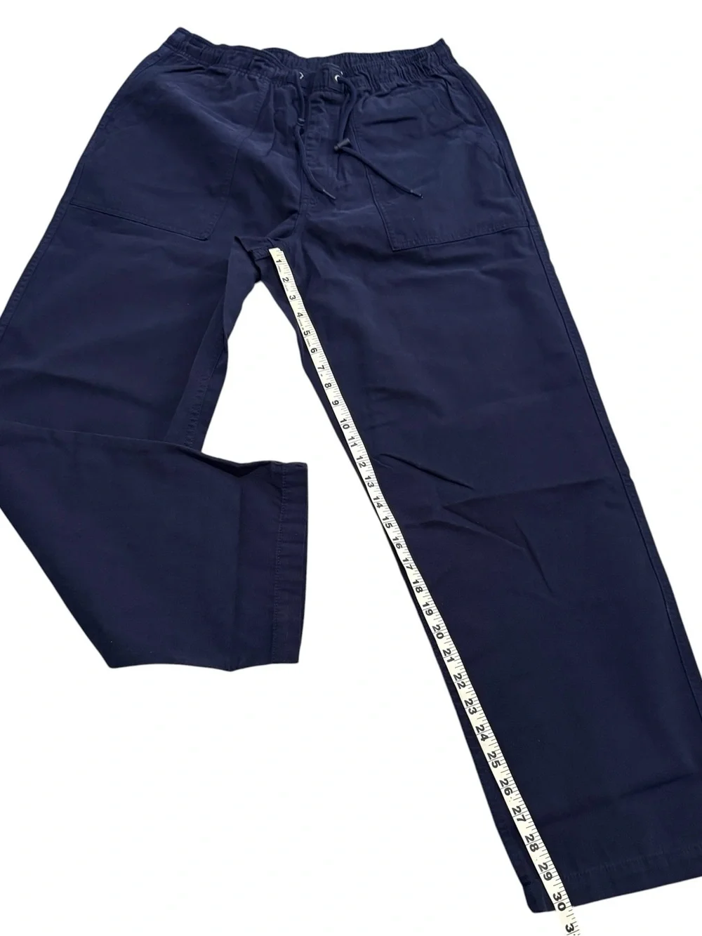 Vans Easy trouser Pants Baggy Tapered Fit Navy Mens Size Medium New